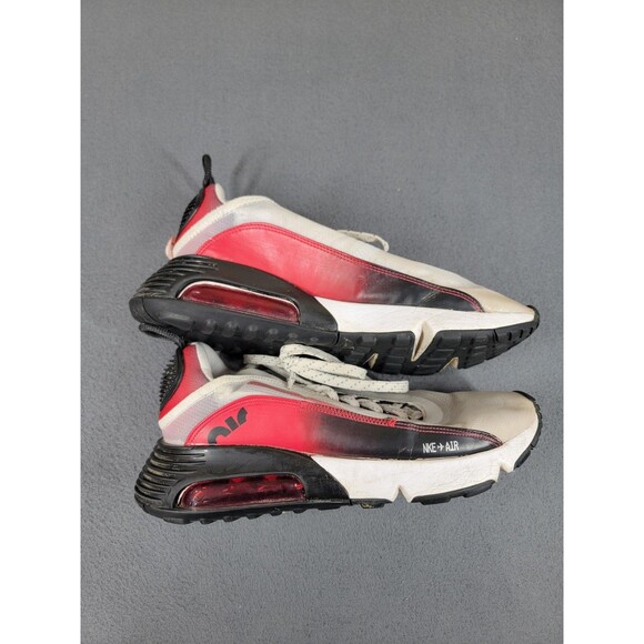 Nike Air Max 2090 Shoes Mens Size 9.5‎ White Red Black CZ8127-100 Sneakers Air main image 8